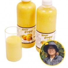 고흥 100% 유자원액 900ml x 1병